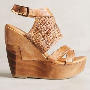 Anthropologie Bed Stu Petra Wedges Size 10